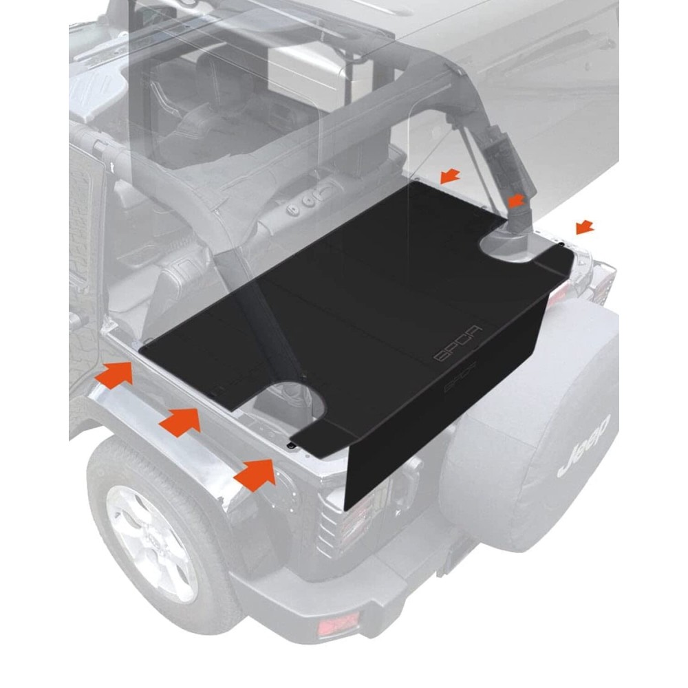 GPCA - Freedom Pack LITE, with Cargo Cover LITE Plus and Car Organizer, Trunk Cover and Car Trunk Organizer, Accessories for Wrangler JK, 4DR Sport, Sahara, Rubicon, and Freedom Unlimited 2007-2018 GPCA - Freedom Pack LITE, with Cargo Cover LITE Plus and Car Organizer, Trunk Cover and Car Trunk Organizer, Accessories for Wrangler JK, 4DR Sport, Sahara, Rubicon, and Freedom Unlimited 2007-2018
