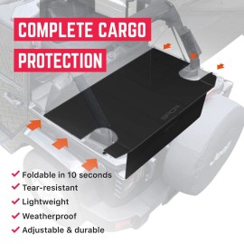 GPCA - Freedom Pack LITE, with Cargo Cover LITE Plus and Car Organizer, Trunk Cover and Car Trunk Organizer, Accessories for Wrangler JK, 4DR Sport, Sahara, Rubicon, and Freedom Unlimited 2007-2018 GPCA - Freedom Pack LITE, with Cargo Cover LITE Plus and Car Organizer, Trunk Cover and Car Trunk Organizer, Accessories for Wrangler JK, 4DR Sport, Sahara, Rubicon, and Freedom Unlimited 2007-2018