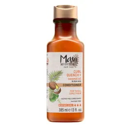 Maui Moisture Curl Quench + Coconut Oil Curl-Defining Anti-Frizz Conditioner to Hydrate and Detangle Tight Curly Hair, Softening Conditioner, Vegan, Silicone & Paraben-Free, 13 fl oz