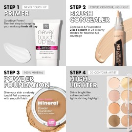 Ruby Kisses 3D Powder Contour Palette Medium Dark Define your cheekbones, perfect your nose, and sculpt your jawline Ruby Kisses 3D Powder Contour Palette Medium Dark Define your cheekbones, perfect your nose, and sculpt your jawline