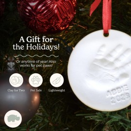 Little Hippo Baby Ornament Keepsake Kit 2 EASELS! Baby Shower Gifts, Baby Footprint Kit and Handprint Kit, Personalized Baby Gifts, Baby Christmas Little Hippo Baby Ornament Keepsake Kit 2 EASELS! Baby Shower Gifts, Baby Footprint Kit and Handprint Kit, Personalized Baby Gifts, Baby Christmas