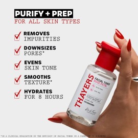THAYERS Alcohol-Free Rose Petal Witch Hazel Facial Toner for Glowing Skin, Soothing, Hydrating, Refreshing Toner for Normal and Combination Skin, 3oz THAYERS Alcohol-Free Rose Petal Witch Hazel Facial Toner for Glowing Skin, Soothing, Hydrating, Refreshing Toner for Normal and Combination Skin, 3oz