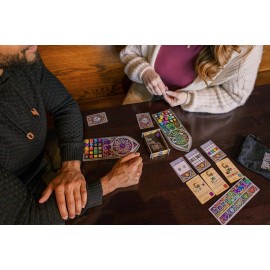 Sagrada Board Game | Family Game for Kids and Adults | Dice Drafting and Placement Strategy Game | Ages 10+ | 1 to 4 Players | by Floodgate Games Sagrada Board Game | Family Game for Kids and Adults | Dice Drafting and Placement Strategy Game | Ages 10+ | 1 to 4 Players | by Floodgate Games