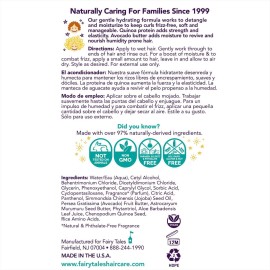 Fairy Tales Kids Moisturizing Conditioner for Curly and Multi-Cultural Hair - Paraben, Sulfate, Gluten and Nut Free - 8 oz Fairy Tales Kids Moisturizing Conditioner for Curly and Multi-Cultural Hair - Paraben, Sulfate, Gluten and Nut Free - 8 oz