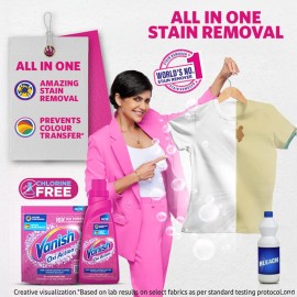 Vanish Oxi Action Stain Remover Washing Liquid - 400 ml - India
