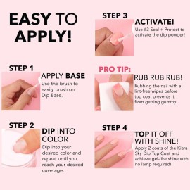 Kiara Sky Professional Nails Dipping Powder - CLEAR (2 oz) Kiara Sky Professional Nails Dipping Powder - CLEAR (2 oz)