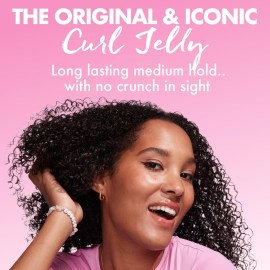 Umberto Giannini Curl Jelly Scrunching Jelly 6.7 fl Oz - Frizz Solution Defining Hair Gel for 2a-4c Curly, Wavy, Coily Hair - Vegan & Cruelty-Free Umberto Giannini Curl Jelly Scrunching Jelly 6.7 fl Oz - Frizz Solution Defining Hair Gel for 2a-4c Curly, Wavy, Coily Hair - Vegan & Cruelty-Free
