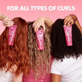 Umberto Giannini Curl Jelly Scrunching Jelly 6.7 fl Oz - Frizz Solution Defining Hair Gel for 2a-4c Curly, Wavy, Coily Hair - Vegan & Cruelty-Free Umberto Giannini Curl Jelly Scrunching Jelly 6.7 fl Oz - Frizz Solution Defining Hair Gel for 2a-4c Curly, Wavy, Coily Hair - Vegan & Cruelty-Free