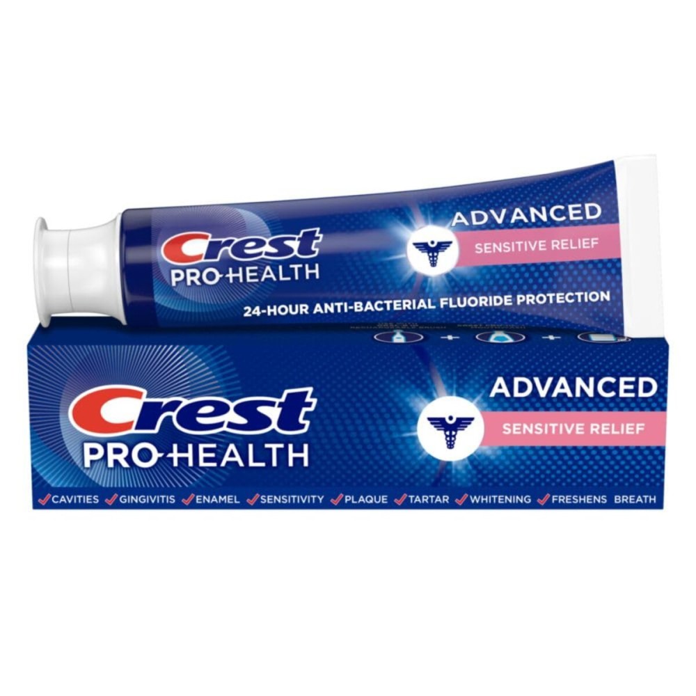 Crest Pro-Health Advanced Sensitive & Enamel Shield Toothpaste, 5.1 Ounce (Pack of 1) - Packaging May Vary Crest Pro-Health Advanced Sensitive & Enamel Shield Toothpaste, 5.1 Ounce (Pack of 1) - Packaging May Vary