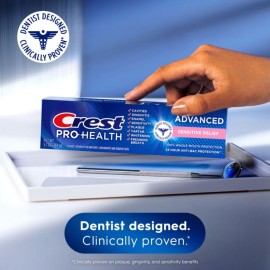 Crest Pro-Health Advanced Sensitive & Enamel Shield Toothpaste, 5.1 Ounce (Pack of 1) - Packaging May Vary Crest Pro-Health Advanced Sensitive & Enamel Shield Toothpaste, 5.1 Ounce (Pack of 1) - Packaging May Vary