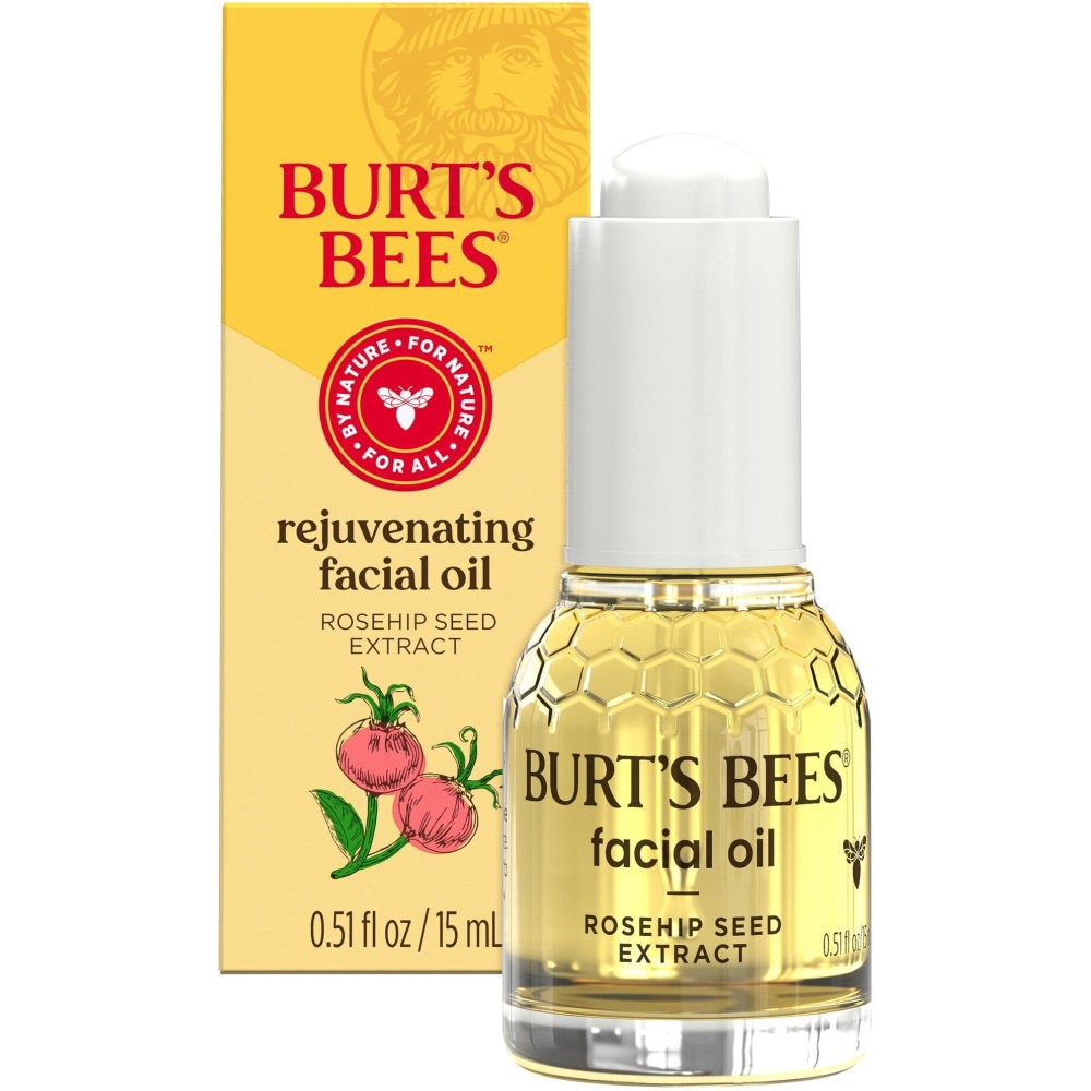 Burt\'s Bees Gua Sha Face Oil With Rosehip Seed Extract, Reduces Appearance of Fine Lines and Wrinkles, Use with Ice Roller & Facial Tools, Natural Origin Skin Care, 0.51 fl. oz. Burt\'s Bees Gua Sha Face Oil With Rosehip Seed Extract, Reduces Appearance of Fine Lines and Wrinkles, Use with Ice Roller & Facial Tools, Natural Origin Skin Care, 0.51 fl. oz.