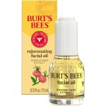 Burt\'s Bees Gua Sha Face Oil With Rosehip Seed Extract, Reduces Appearance of Fine Lines and Wrinkles, Use with Ice Roller & Facial Tools, Natural Origin Skin Care, 0.51 fl. oz.