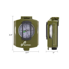 Sportneer Compass Hiking Survival Military Grade Waterproof Boy Scout Compass for Kids Gift Backpacking Camping Hiking Navigation Sportneer Compass Hiking Survival Military Grade Waterproof Boy Scout Compass for Kids Gift Backpacking Camping Hiking Navigation
