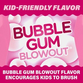 ACT Kids Anticavity Fluoride Toothpaste 4.6 oz. Bubble Gum Blowout