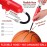 Ball Pump for Sports Balls - 5 Needles - Basketball Pump, Soccer Ball Pump - Air Pump for Balls, Volleyball, Football Accessories Equipment - Hand Pump for Inflatables - Never Lose Pin with Holder