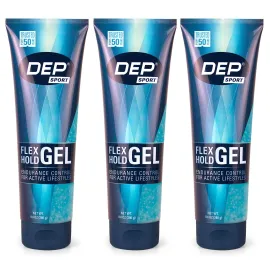 DEP Sport Endurance Hair Styling Gel, 9.8 Ounce (Pack of 3) DEP Sport Endurance Hair Styling Gel, 9.8 Ounce (Pack of 3)