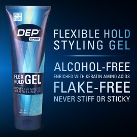 DEP Sport Endurance Hair Styling Gel, 9.8 Ounce (Pack of 3)