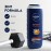 NIVEA Men Sport Body Wash with Revitalizing Minerals, Tangerine and Pepper Scent, 3-in-1 Men\'s Body Wash, Face and Hair, Paraben Free, Vegan Formula, 16.9 Fl Oz Bottle