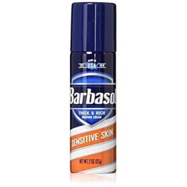 Barbasol Shave Cream Sensitive Skin Travel size 2 oz (Pack of 3) Barbasol Shave Cream Sensitive Skin Travel size 2 oz (Pack of 3)
