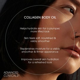 Advanced Clinicals Firming Collagen Body Oil Skin Care Moisturizer | Massage Body Oil | Tighten, Firm, & Hydrate Collagen Oil For Scars, Wrinkles, Crepey Skin, & Stretch Marks, 3.8 Fl Oz Advanced Clinicals Firming Collagen Body Oil Skin Care Moisturizer | Massage Body Oil | Tighten, Firm, & Hydrate Collagen Oil For Scars, Wrinkles, Crepey Skin, & Stretch Marks, 3.8 Fl Oz