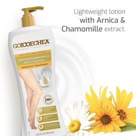 Goicoechea Calming Touch Body Lotion, Moisturizing Skin Care with Arnica & Chamomile, Improves Appearance of Varicose Veins & Blemishes, Smooths & Tones, 13.5 oz Goicoechea Calming Touch Body Lotion, Moisturizing Skin Care with Arnica & Chamomile, Improves Appearance of Varicose Veins & Blemishes, Smooths & Tones, 13.5 oz