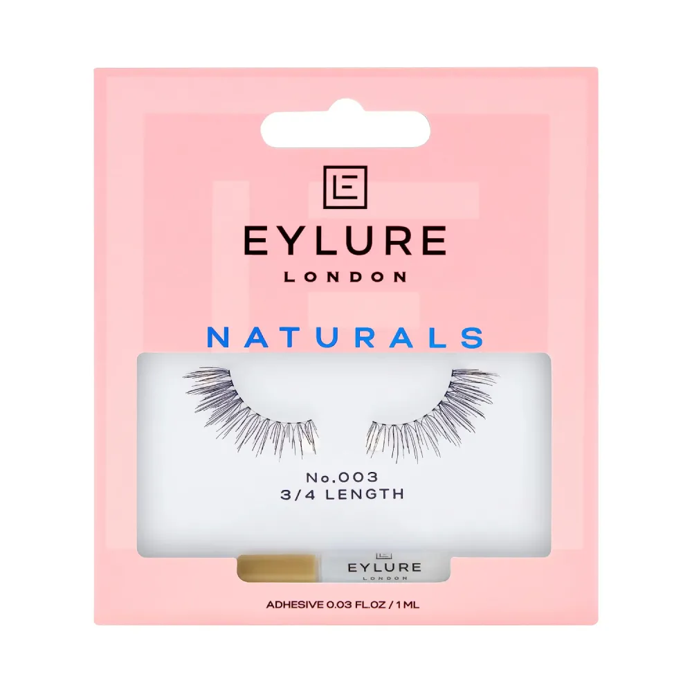 Eylure Naturals Accent No. 003 Reusable Eyelashes, Adhesive Included, 1 Pair Eylure Naturals Accent No. 003 Reusable Eyelashes, Adhesive Included, 1 Pair
