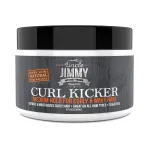Uncle Jimmy Curl-Kicker Hair Cream for Men - Medium Hold Forming Cream - Flake Free Hair Styling Cream with Black Seed Oil and Honey 8 Fl Oz