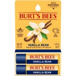 Burt\'s Bees Mothers Day Gifts, Lip Balm - Vanilla Bean, Lip Moisturizer With Responsibly Sourced Beeswax, Tint-Free, Natural Origin Conditioning Treatment, 2 Tubes, 0.15 oz.