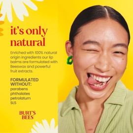 Burt\'s Bees Mothers Day Gifts, Lip Balm - Vanilla Bean, Lip Moisturizer With Responsibly Sourced Beeswax, Tint-Free, Natural Origin Conditioning Treatment, 2 Tubes, 0.15 oz. Burt\'s Bees Mothers Day Gifts, Lip Balm - Vanilla Bean, Lip Moisturizer With Responsibly Sourced Beeswax, Tint-Free, Natural Origin Conditioning Treatment, 2 Tubes, 0.15 oz.