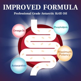 NatureMyst Antarctic Krill Oil 1000 mg Softgels, Krill Oil Omega-3s, EPA, DHA, Astaxanthin & Phospholipids, Brain, Heart Health, 60 Softgels, Non-GMO, No Gluten, Made in The USA NatureMyst Antarctic Krill Oil 1000 mg Softgels, Krill Oil Omega-3s, EPA, DHA, Astaxanthin & Phospholipids, Brain, Heart Health, 60 Softgels, Non-GMO, No Gluten, Made in The USA