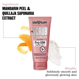 Soap & Glory Original Pink The Scrub Of Your Life Exfoliating Body Scrub - Smoothing & Buffing Vegan Scrub - Rose & Bergamot Body Polish with Shea Butter & Vitamin E (200ml) Soap & Glory Original Pink The Scrub Of Your Life Exfoliating Body Scrub - Smoothing & Buffing Vegan Scrub - Rose & Bergamot Body Polish with Shea Butter & Vitamin E (200ml)