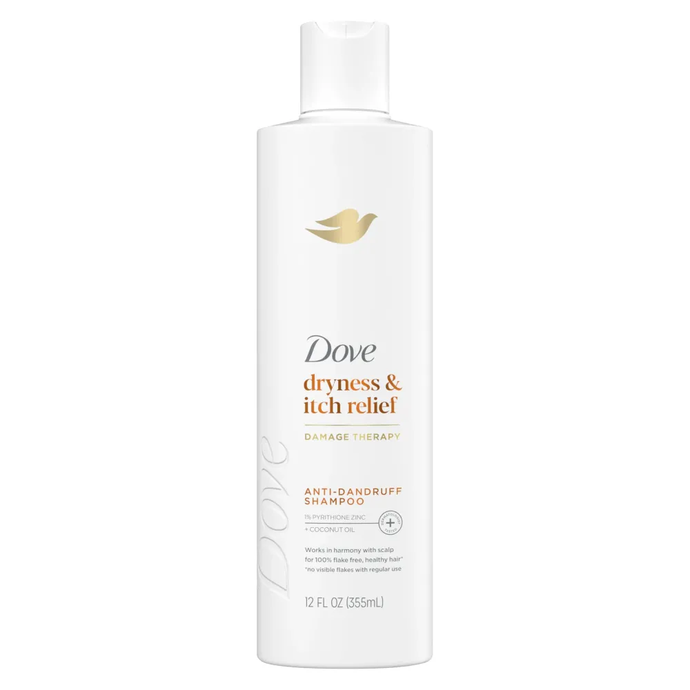 Dove Damage Therapy Derma Shampoo Dryness + Itch for Flaky Scalp with Pyrithione Zinc and Coconut Oil 12 Fl Oz Dove Damage Therapy Derma Shampoo Dryness + Itch for Flaky Scalp with Pyrithione Zinc and Coconut Oil 12 Fl Oz