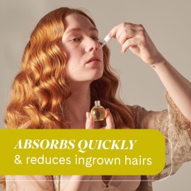 Fur Ingrown Concentrate: Exfoliating Oil Kit for your Hair and Skin to Smoothe, Soothe, and Treat Ingrown Hairs - O.5 fl. oz.