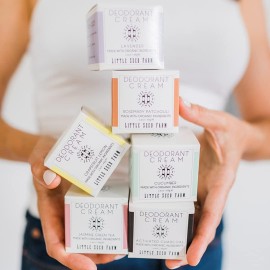 Little Seed Farm All Natural Deodorant Cream, Aluminum Free Deodorant for Women or Men, 2.4 Ounce - Rosemary Patchouli Little Seed Farm All Natural Deodorant Cream, Aluminum Free Deodorant for Women or Men, 2.4 Ounce - Rosemary Patchouli