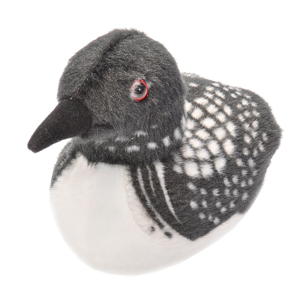 Wild Republic Audubon Birds Common Loon Plush with Authentic Bird Sound, Stuffed Animal, Bird Toys for Kids & Birders Wild Republic Audubon Birds Common Loon Plush with Authentic Bird Sound, Stuffed Animal, Bird Toys for Kids & Birders