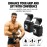 DMoose Fitness Weight Lifting Hooks (Pair) for Deadlifts, Pull Ups & Shrugs - 500 Lbs Capacity, Thick Wrist Padding - Heavy Duty Gym Workout Grips Straps for Men and Women