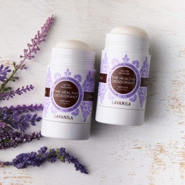 Lavanila Vanilla Lavender Deodorant for Women 2-Pack (2 Oz Each) - Natural Aluminum Free Solid Stick Deodorant, Made In USA, Vegan