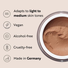 M. Asam Magic Finish Make-Up Mousse (1.01 Fl Oz) - 4in1 Primer, Foundation, Concealer & Powder With Buildable Coverage, Hides Redness And Dark Spots, Vegan, For Light To Medium Skin Tones