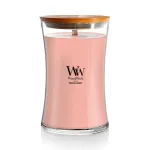 WoodWick Large Hourglass Candle, Coastal Sunset Scent, Crackles as it burns, Premium Soy Blend Wax, 21oz, Perfect for gifting