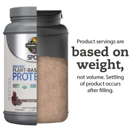Organic Vegan Chocolate Protein Powder with Probiotics, BCAAs, 30g Plant Protein, NSF Certified, Gluten Free & Sport, Non GMO, Garden of Life Sport Protein Powder - 19 Servings Organic Vegan Chocolate Protein Powder with Probiotics, BCAAs, 30g Plant Protein, NSF Certified, Gluten Free & Sport, Non GMO, Garden of Life Sport Protein Powder - 19 Servings