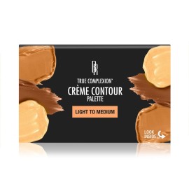 Black Radiance True Complexion Creme Contour Palette, Light to Medium, 7.5 Gram Black Radiance True Complexion Creme Contour Palette, Light to Medium, 7.5 Gram