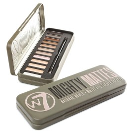 W7 Mighty Mattes Eyeshadow - 12 Matte Nude Colours - Flawless & Natural Long-Lasting Makeup Palette W7 Mighty Mattes Eyeshadow - 12 Matte Nude Colours - Flawless & Natural Long-Lasting Makeup Palette