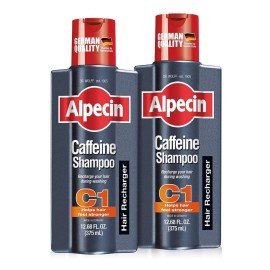 Alpecin C1 Caffeine Shampoo 12.68 fl oz (Pack of 2..