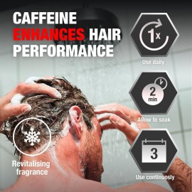 Alpecin C1 Caffeine Shampoo 12.68 fl oz (Pack of 2) I Hair Performance Enhancer I Promotes Natural Hair Growth and Thickness I Energizes Scalp