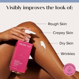 Medix 5.5 Retinol Body Lotion Skincare Moisturizer | Anti Aging Retinol Body Cream | Skin Care Tightening Lotion For Women & Men Helps Diminish Look Of Crepey Skin, Wrinkles, & Fine Lines, 15 Fl Oz Medix 5.5 Retinol Body Lotion Skincare Moisturizer | Anti Aging Retinol Body Cream | Skin Care Tightening Lotion For Women & Men Helps Diminish Look Of Crepey Skin, Wrinkles, & Fine Lines, 15 Fl Oz