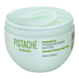 Pistach Skincare Pistachio Oil Whipped Body Butter Cream Moisturizer (a.k.a The Boyfriend Body Butter) + Hydrates Dry Skin and Nourishes + Vitamin E + Antioxidant Protection, 8.0 oz Pistach Skincare Pistachio Oil Whipped Body Butter Cream Moisturizer (a.k.a The Boyfriend Body Butter) + Hydrates Dry Skin and Nourishes + Vitamin E + Antioxidant Protection, 8.0 oz