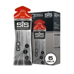 Science in Sport Energy Gel Pack, SIS Energy Gel + Caffeine, 22g Fast Acting Carbs, Performance & Endurance Gels, Berry Flavor - 2 Ounce (6 Count)