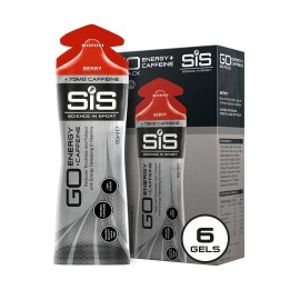 Science in Sport Energy Gel Pack, SIS Energy Gel + Caffeine, 22g Fast Acting Carbs, Performance & Endurance Gels, Berry Flavor - 2 Ounce (6 Count) Science in Sport Energy Gel Pack, SIS Energy Gel + Caffeine, 22g Fast Acting Carbs, Performance & Endurance Gels, Berry Flavor - 2 Ounce (6 Count)