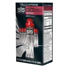 Science in Sport Energy Gel Pack, SIS Energy Gel + Caffeine, 22g Fast Acting Carbs, Performance & Endurance Gels, Berry Flavor - 2 Ounce (6 Count) Science in Sport Energy Gel Pack, SIS Energy Gel + Caffeine, 22g Fast Acting Carbs, Performance & Endurance Gels, Berry Flavor - 2 Ounce (6 Count)