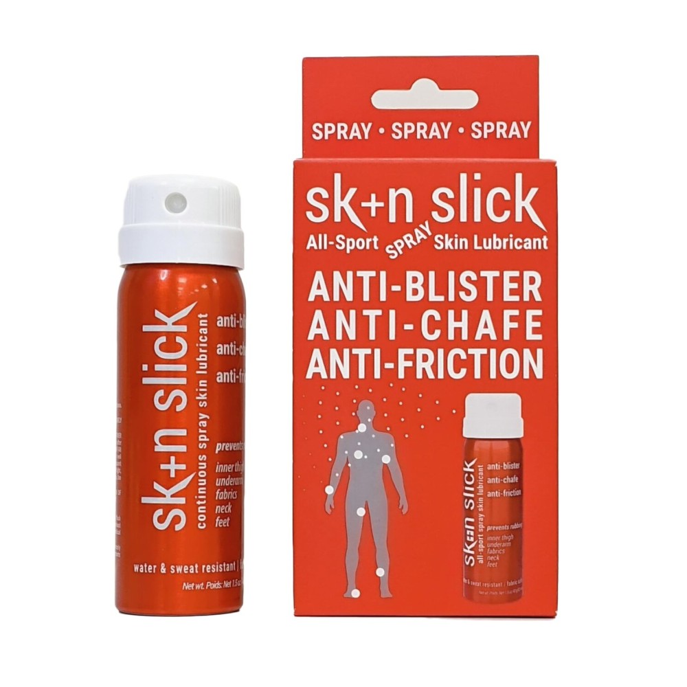 Skin Slick Anti-Chafe and Blister Continuous Spray Skin Lubricant Body Friction Protection for Men and Women Skin Slick Anti-Chafe and Blister Continuous Spray Skin Lubricant Body Friction Protection for Men and Women